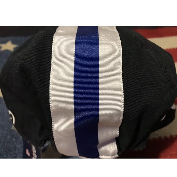 Vintage RALPH LAUREN POLO SPORT USA CYCLING NEW YORK BROOKLYN Cap L/XL NYC Rlpc - Picture 7 of 11